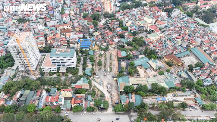 Vành đai 2,5 Hà Nội tăng tốc thi công, song song giải phóng mặt bằng - Ảnh 13