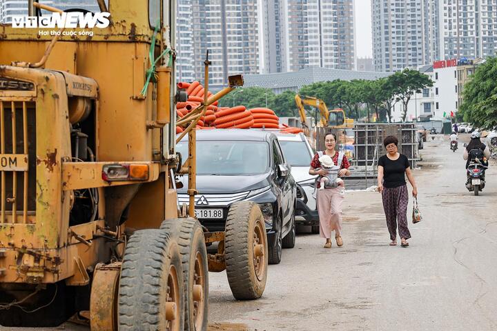 Vành đai 2,5 Hà Nội tăng tốc thi công, song song giải phóng mặt bằng - Ảnh 11