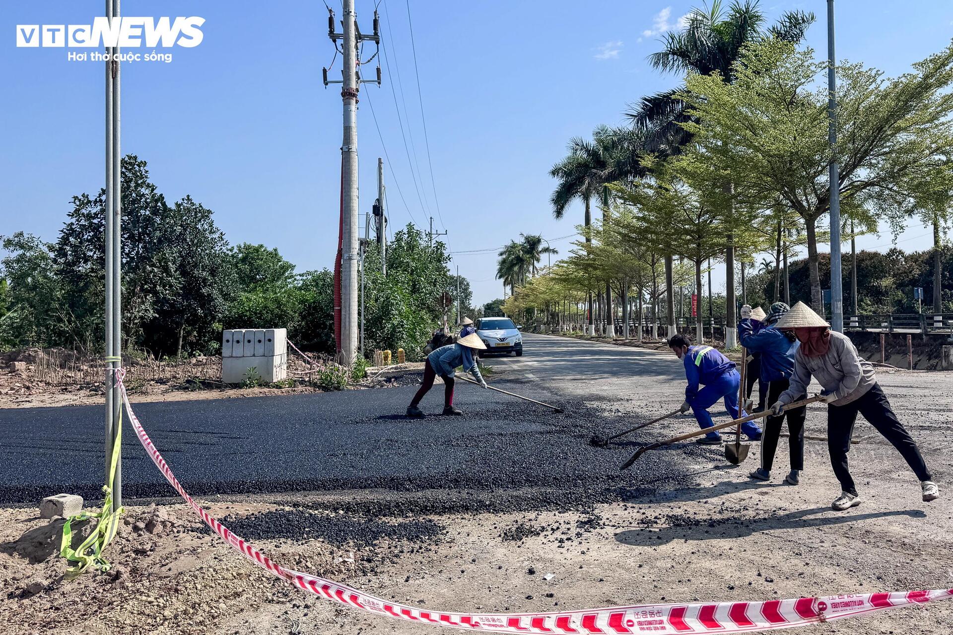 Cận cảnh Vành đai 4 phía Tây Hà Nội sau 2 năm thi công - Ảnh 8