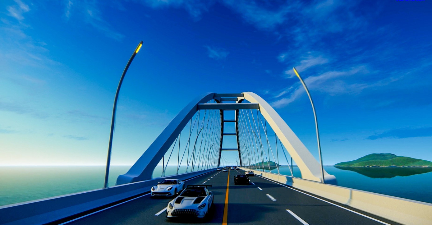 Nhà thầu lo ‘sốt vó’ vì thiếu cát thi công cầu vượt biển ra đảo Hòn Khoai - Ảnh 2