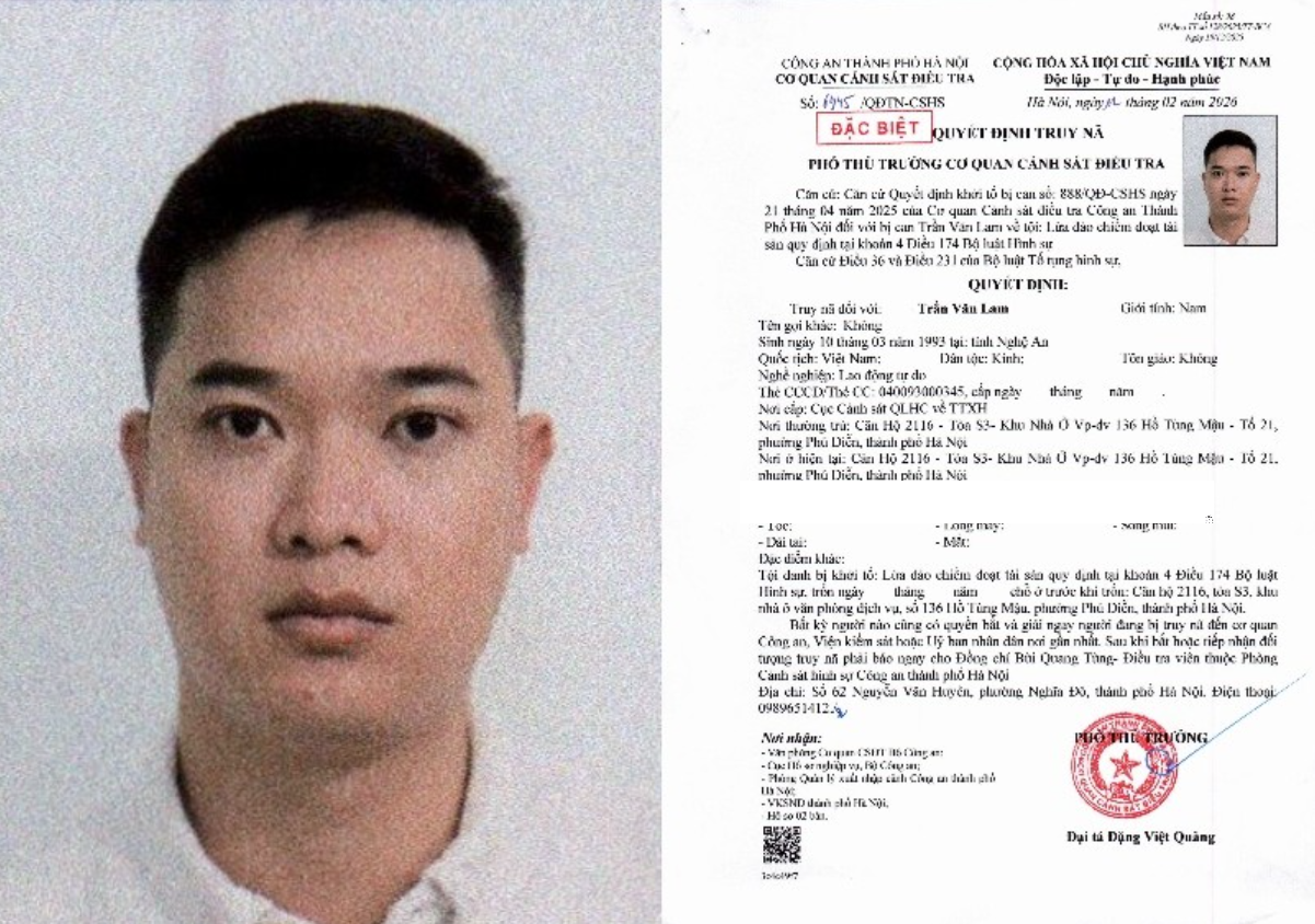 Vụ án lừa đảo liên quan MrPips: Truy nã một đối tượng là quản lý trong đường dây - Ảnh 1