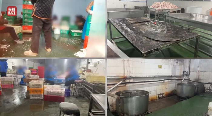 Bên trong xưởng sản xuất chân gà "hot trend" Trung Quốc: Tẩy trắng bằng oxy già và hàng tấn hoá chất, chân gà chất đống trên nền đất bẩn - Ảnh 3