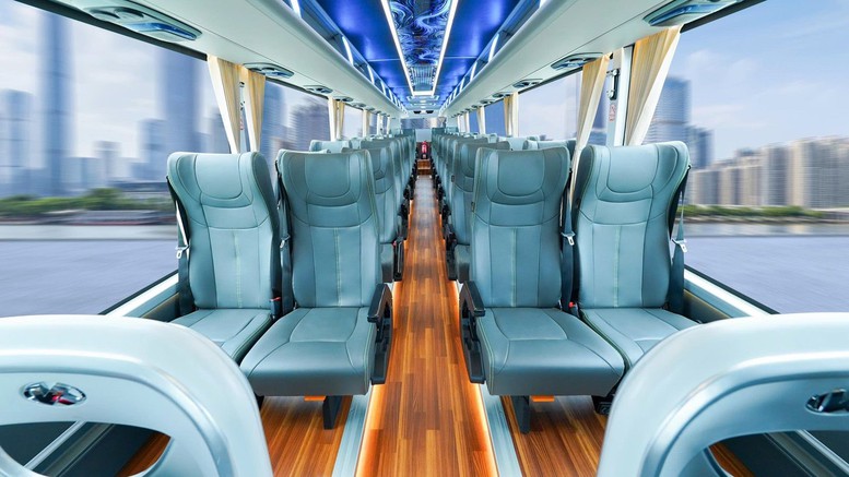 KIM LONG MOTOR xuất khẩu lô xe bus "Made in Việt Nam" thuần điện và diesel đầu tiên sang Thái Lan - Ảnh 6