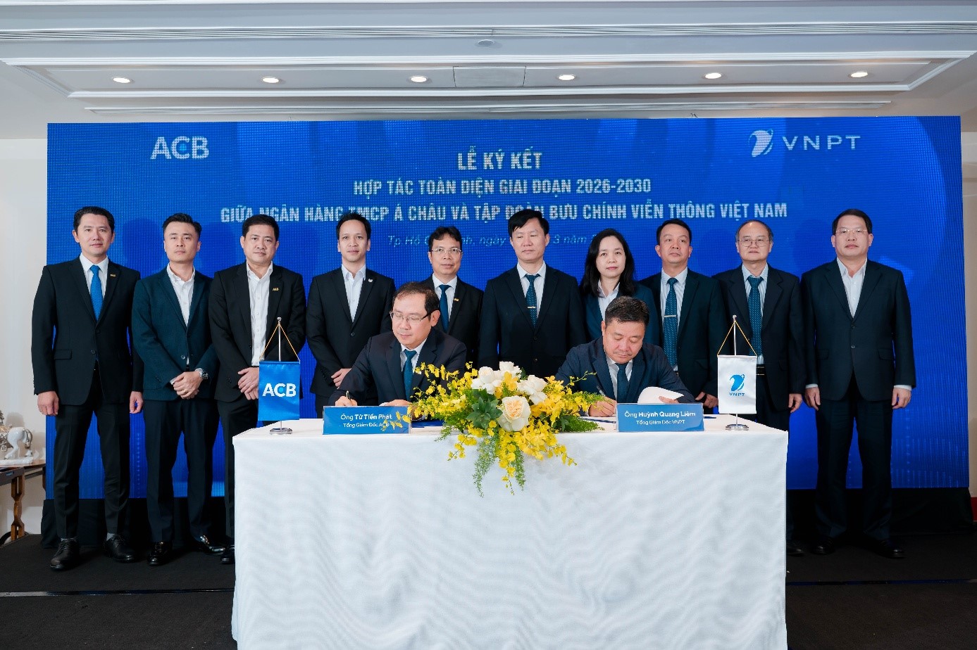 ACB và VNPT hợp tác toàn diện, mở rộng hệ sinh thái tài chính – công nghệ, thúc đẩy chuyển đổi số - Ảnh 1