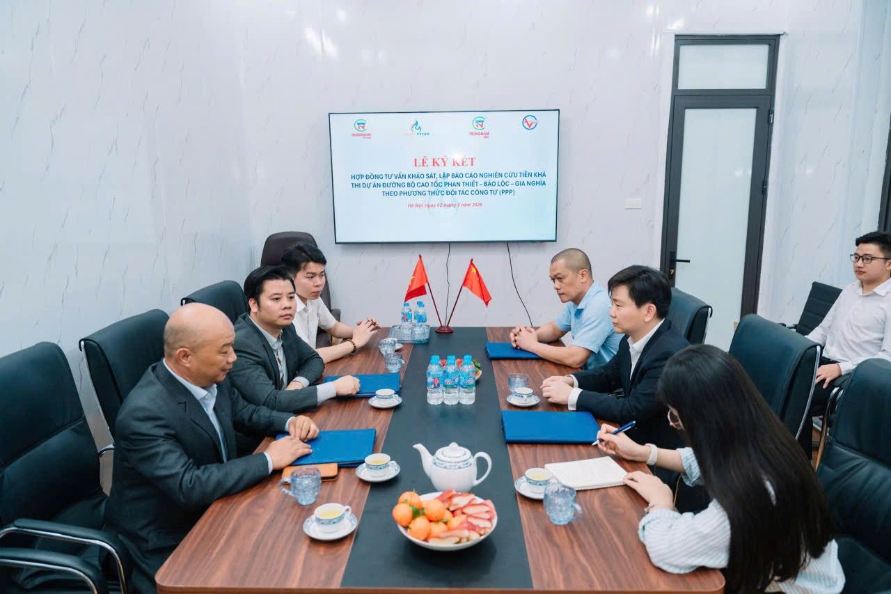 Liên danh Trung Nam Group - Indel Corp hợp tác với Viện 4 thẩm tra dự án cao tốc Gia Nghĩa - Bảo Lộc - Phan Thiết - Ảnh 1