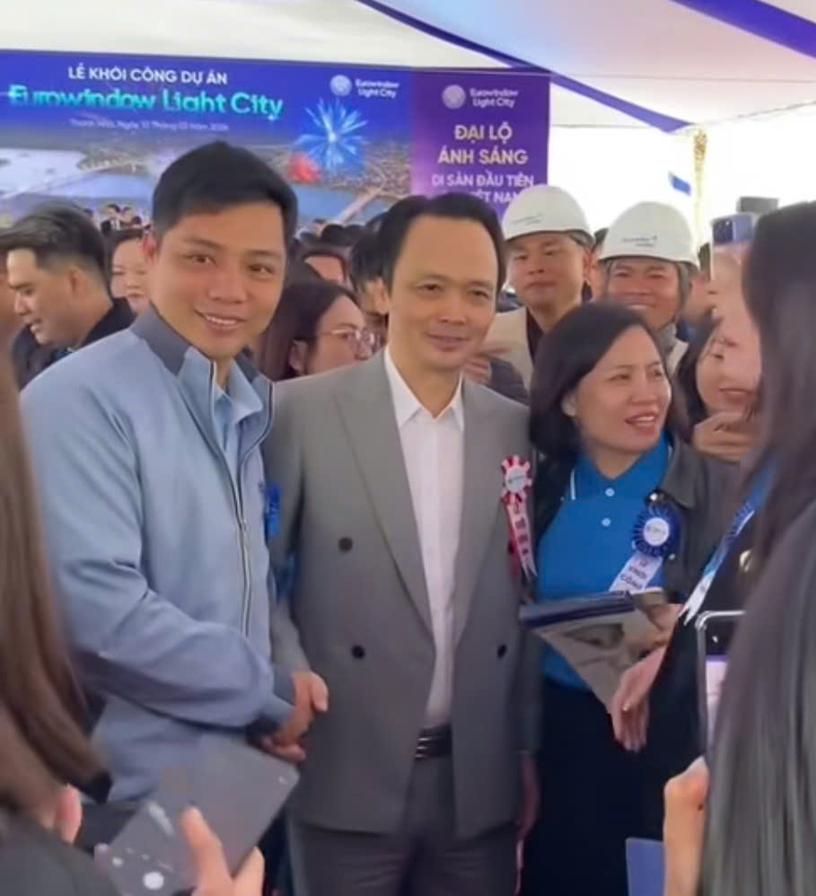 Ông Trịnh Văn Quyết bất ngờ xuất hiện lễ khởi công một dự án quy mô lớn ở Thanh Hóa - Ảnh 1