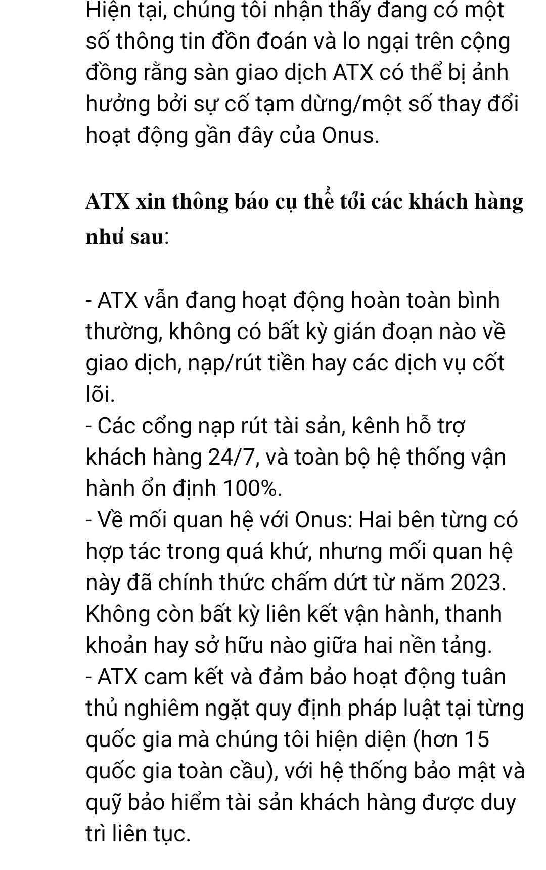 Bất ngờ không truy cập được sàn tiền số ONUS, nhà đầu tư lo mất trắng - Ảnh 3