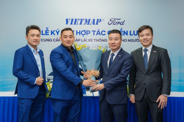 Vietmap và Ford Việt Nam hợp tác chiến lược - Ảnh 1