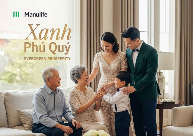 Xanh Phú Quý: Giải pháp bảo hiểm mới từ Manulife cho hoạch định tài chính dài hạn - Ảnh 1
