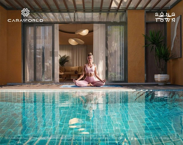 RiverSpa Townshop nâng tầm giá trị sống tại thủ phủ giải trí vịnh biển CaraWorld - Ảnh 1