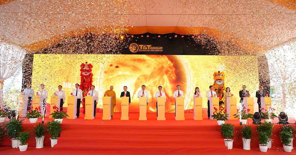 T&T Group của Bầu Hiển khởi công khu công nghiệp gần 200 ha tại ĐBSCL