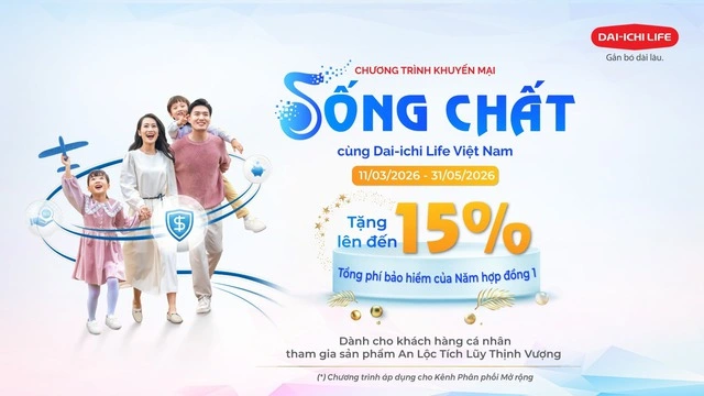 ‘Sống chất cùng Dai-ichi Life Việt Nam’: Cơ hội gia tăng bảo vệ, ưu đãi hấp dẫn - Ảnh 1