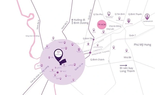 Khu tây TP.HCM: Dòng tiền đổ về mạnh, nhưng sức mua vẫn dồn vào trung tâm - Ảnh 2