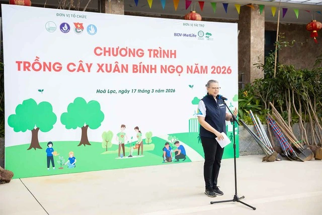 BIDV MetLife tham gia trồng 650 cây xanh tại Đại học Quốc gia Hà Nội - Ảnh 2