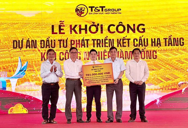 T&T Group của Bầu Hiển khởi công khu công nghiệp gần 200 ha tại ĐBSCL - Ảnh 5