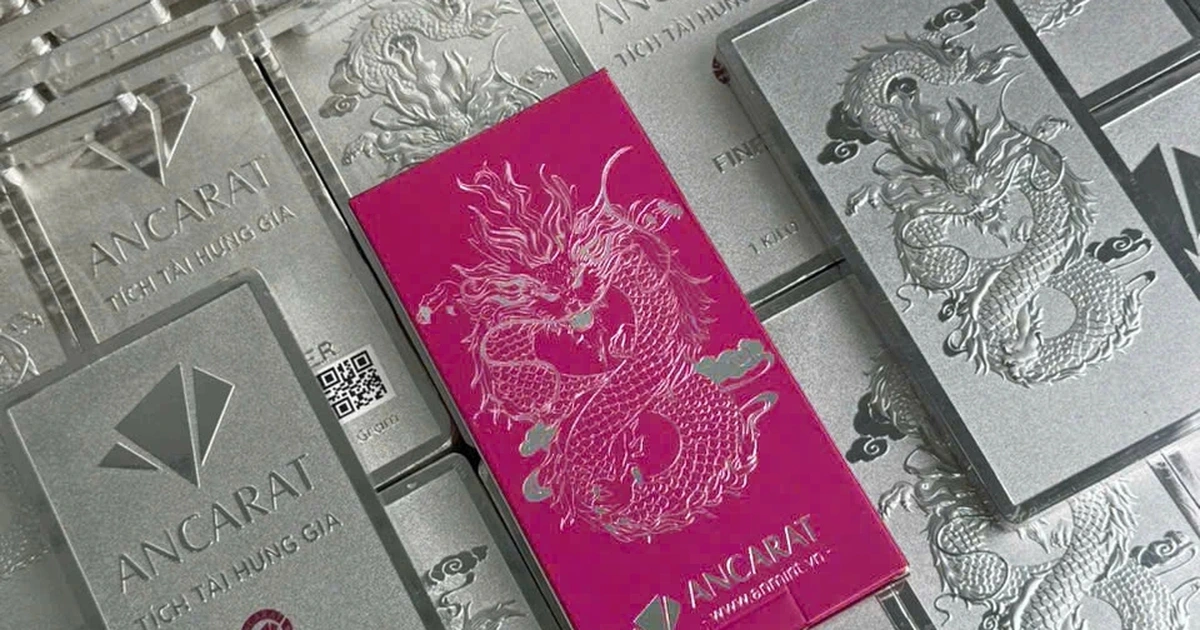 Giá bạc giảm hơn 12 triệu so với ngày 2.3, chỉ còn hơn 85 triệu đồng/kg