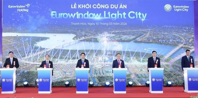 Khởi công dự án 'Thành phố ánh sáng' 13.000 tỉ bên bờ sông Mã - Ảnh 1