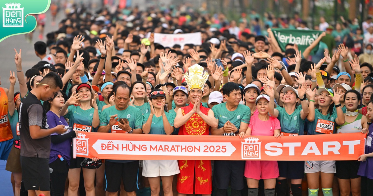 Tham gia giải chạy Đền Hùng Marathon 2026: Cơ hội nhận quà may mắn