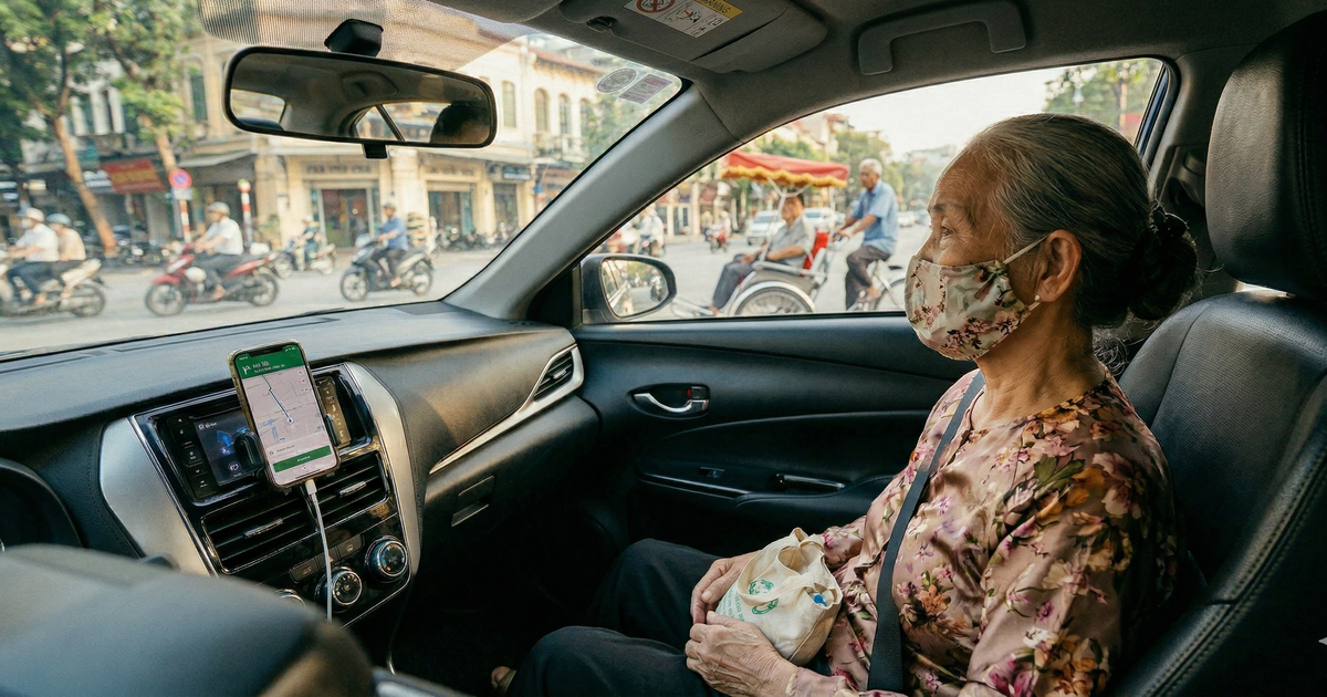 Xu hướng đặt xe hộ người thân tăng 40%