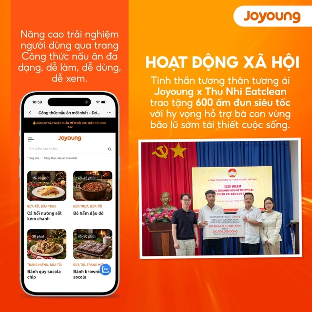 Joyoung Việt Nam bứt phá với nhiều thành công ngoạn mục trong 2025 - Ảnh 2