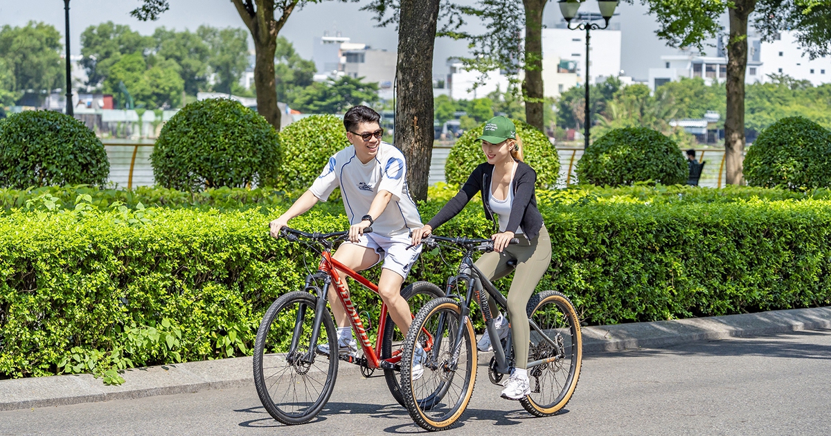 Sống khỏe mỗi ngày: Đạp xe, chạy bộ giữa thiên nhiên ven sông Sài Gòn