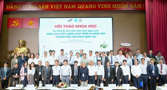 TDTU hợp tác nghiên cứu, phát triển Sâm Ngọc Linh với tỉnh Quảng Ngãi - Ảnh 1