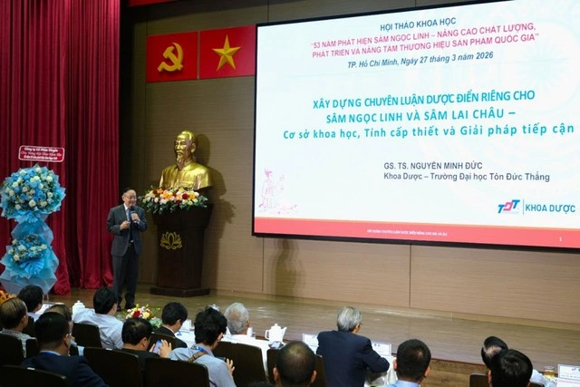 TDTU hợp tác nghiên cứu, phát triển Sâm Ngọc Linh với tỉnh Quảng Ngãi - Ảnh 4