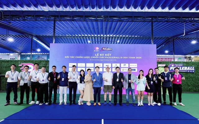 Pickleball D-Joy Tour 2026: Khẳng định vị thế quốc tế của thể thao Việt Nam - Ảnh 1
