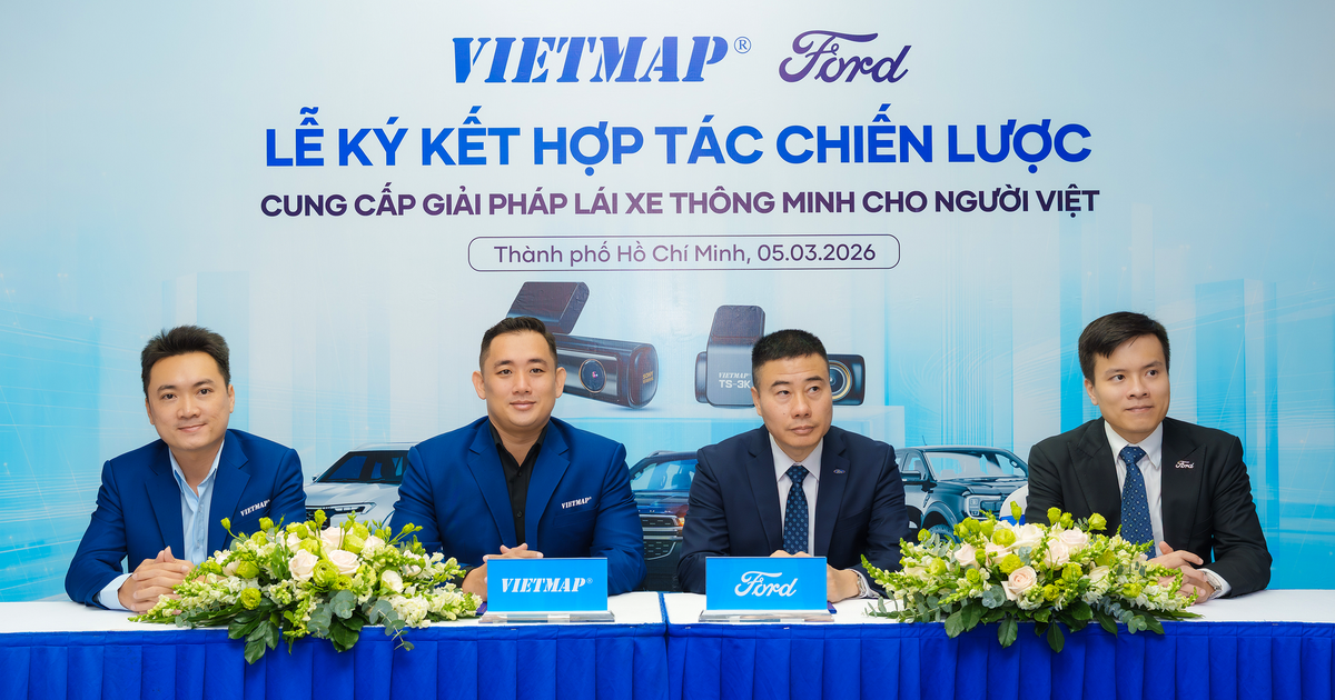 Vietmap và Ford Việt Nam hợp tác chiến lược