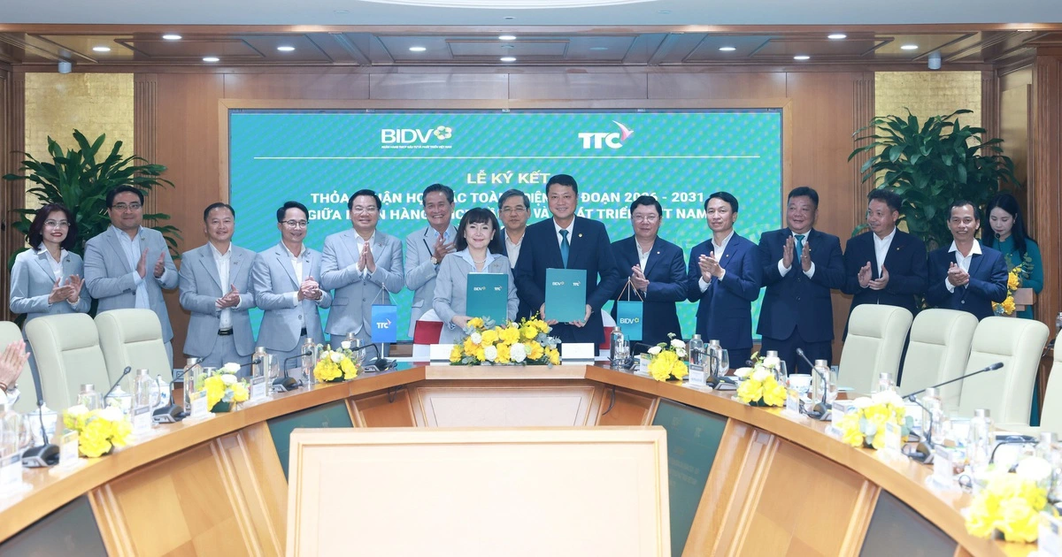 Tập đoàn TTC và BIDV tăng cường hợp tác, thúc đẩy phát triển bền vững