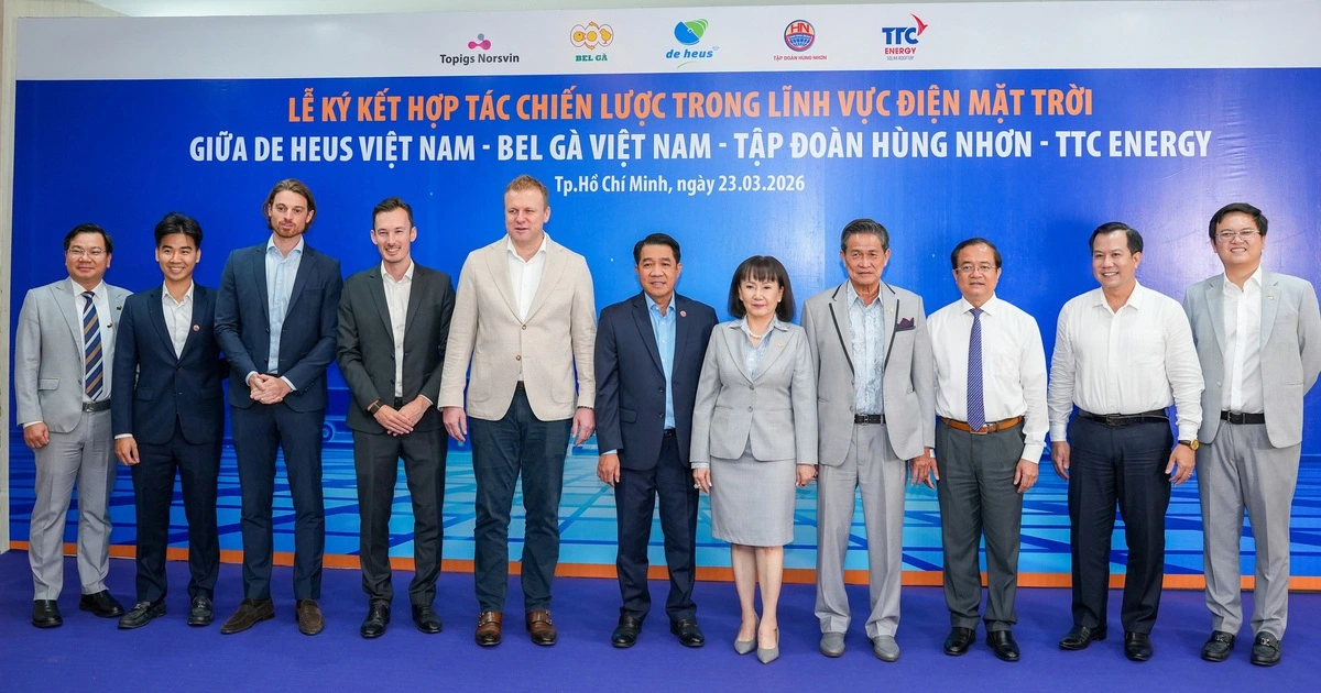 Hùng Nhơn - De Heus - Bel Gà - TTC Energy: Bắt tay phát triển điện mặt trời