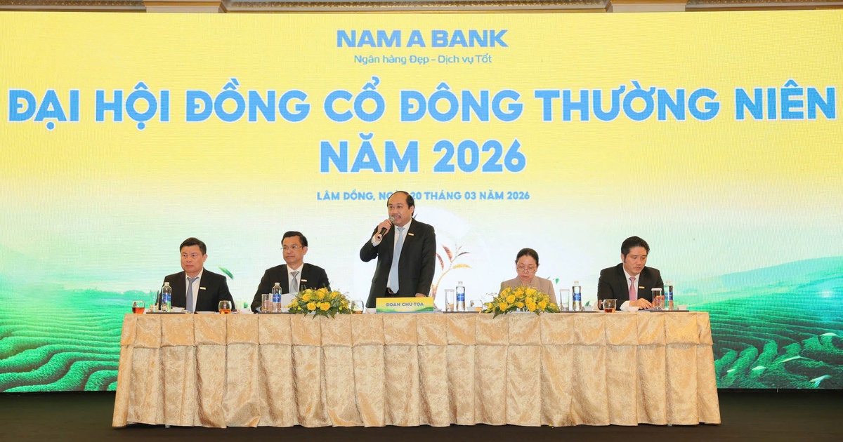 Nam A Bank bầu thành viên HĐQT nhiệm kỳ mới, tăng vốn, chia cổ tức 20%