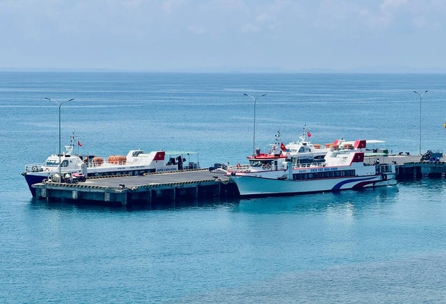 Mở bến cảng Bến Đình: Lý Sơn thêm 'cửa ngõ' đón tàu quốc tế - Ảnh 1