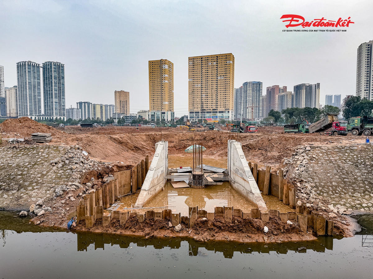 Đẩy nhanh tiến độ hồ điều hòa Mễ Trì – Đồng Bông 2, tăng năng lực chống ngập phía Tây Hà Nội - Ảnh 6