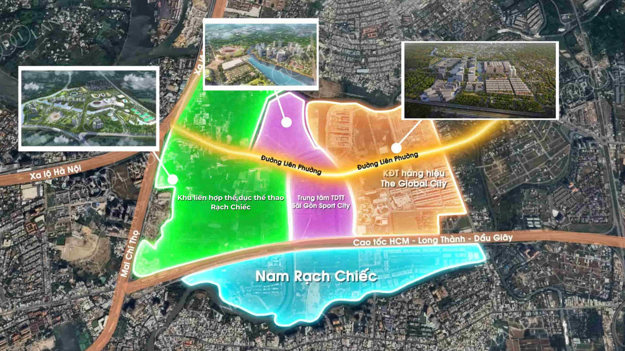 Toàn cảnh khu đất 187 ha toàn dừa nước, cỏ dại đang được Sun Group rót 6 tỷ USD để biến thành siêu đô thị ở TP.HCM - Ảnh 1