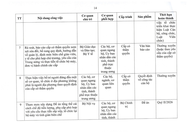 Chính phủ chỉ đạo sắp xếp tổ chức bộ máy, cơ sở giáo dục, y tế, doanh nghiệp nhà nước - Ảnh 14