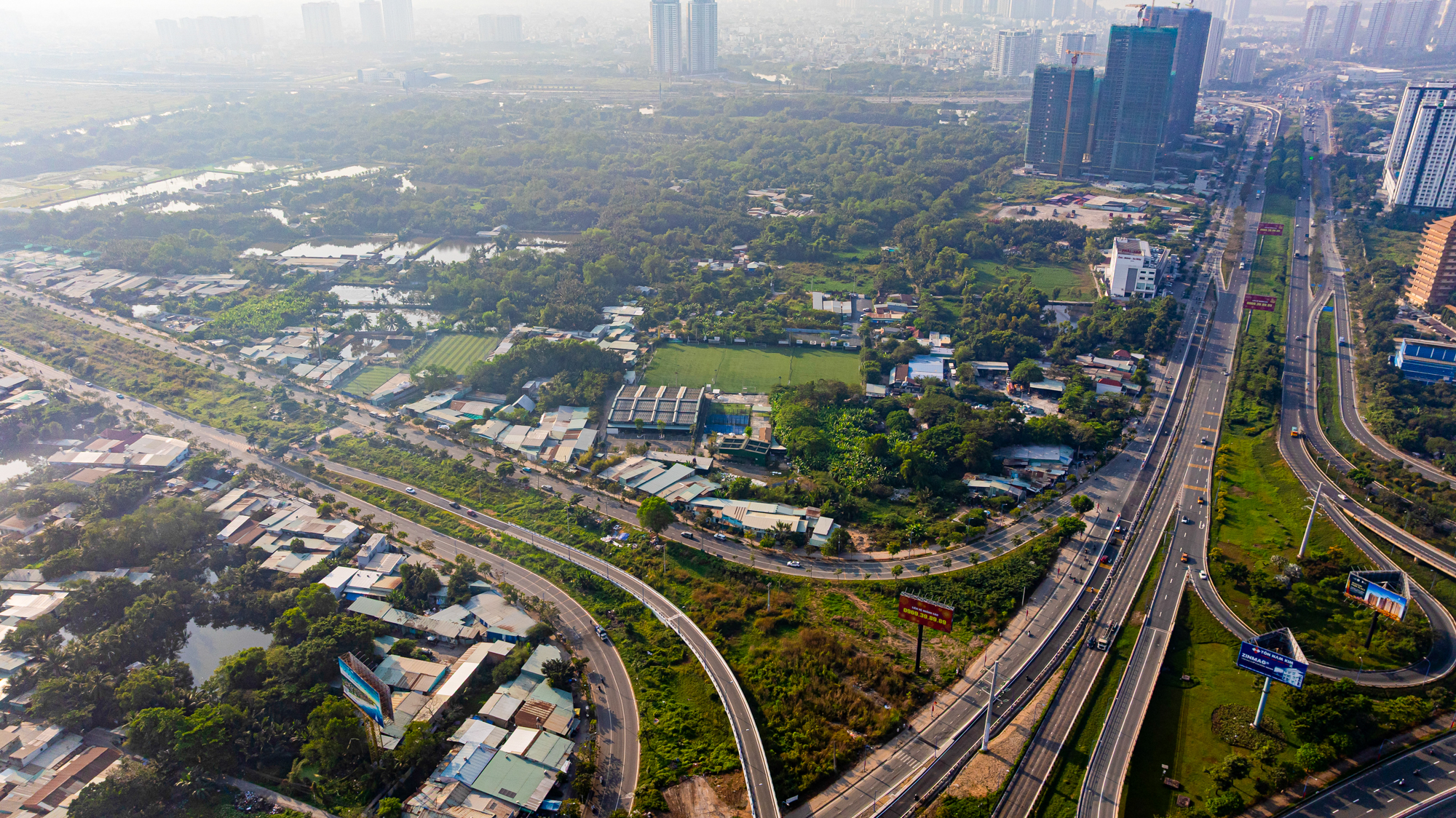 Toàn cảnh khu đất 187 ha toàn dừa nước, cỏ dại đang được Sun Group rót 6 tỷ USD để biến thành siêu đô thị ở TP.HCM - Ảnh 12