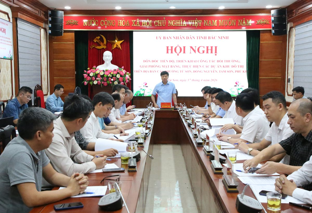 Tỉnh Bắc Ninh thu hồi đất của hơn 6.000 hộ dân làm 6 dự án khu đô thị, tổng kinh phí bồi thường hơn 1.800 tỷ đồng - Ảnh 1