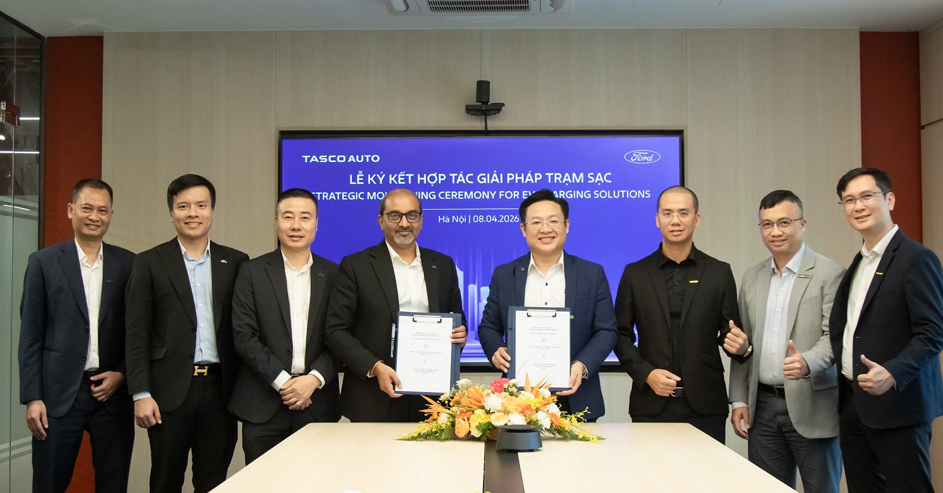 Tasco bất ngờ bắt tay Ford mở rộng trạm sạc xe điện tại Việt Nam - Ảnh 2