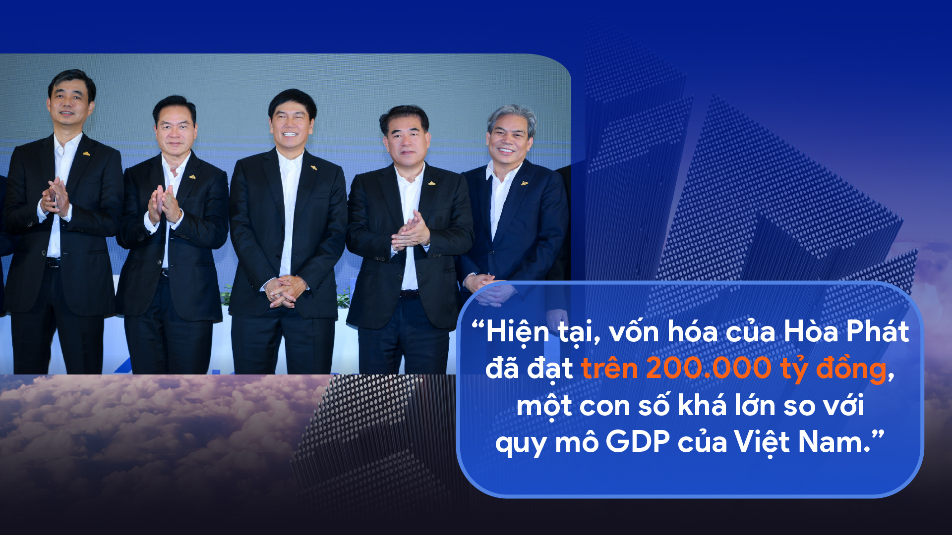 ‘Hòa Phát không nên hết nợ, vì thế thì ngân hàng hết việc’ và loạt phát ngôn đáng chú ý của Chủ tịch Trần Đình Long - Ảnh 2