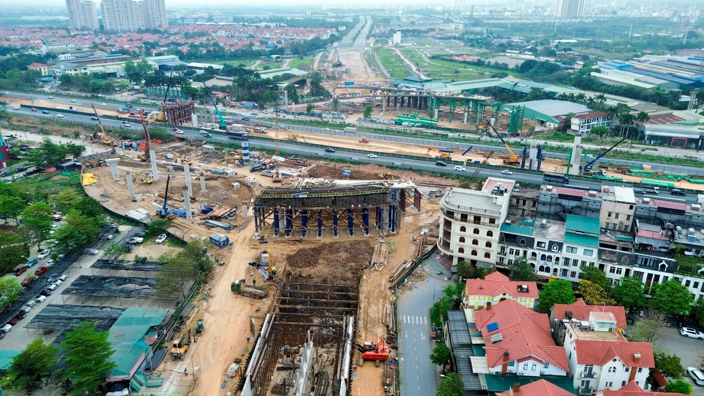 Loạt tuyến đường quan trọng đi qua khu đô thị Bắc An Khánh đang được thúc tiến độ triển khai, hàng nghìn căn biệt thự hưởng lợi - Ảnh 1