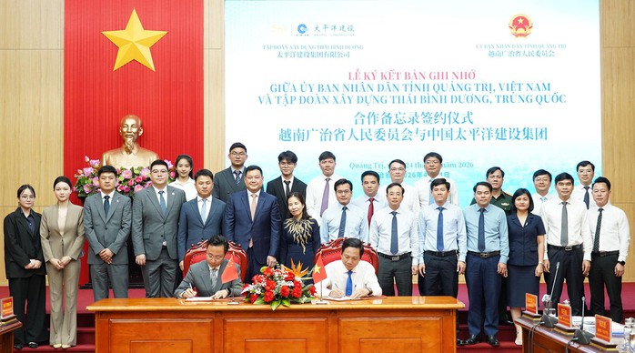 Quảng Trị ký kết hợp tác với Tập đoàn Thái Bình Dương của Trung Quốc - Ảnh 2