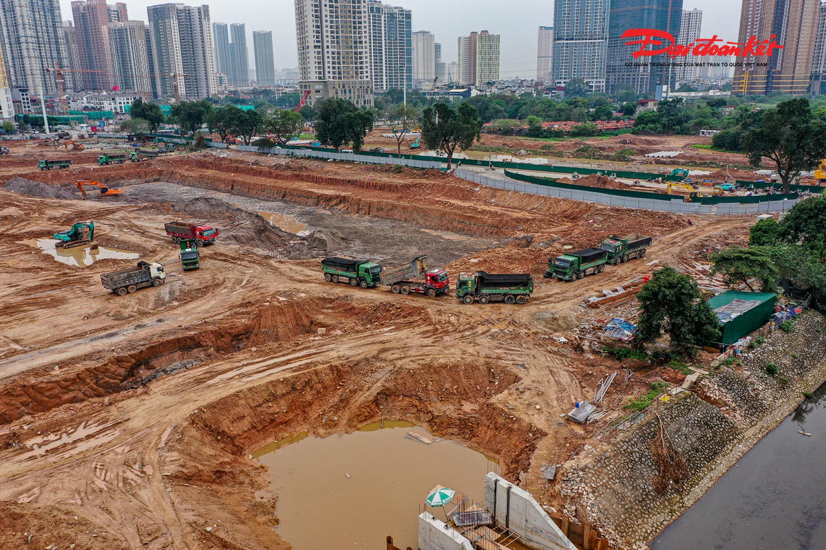 Đẩy nhanh tiến độ hồ điều hòa Mễ Trì – Đồng Bông 2, tăng năng lực chống ngập phía Tây Hà Nội - Ảnh 5