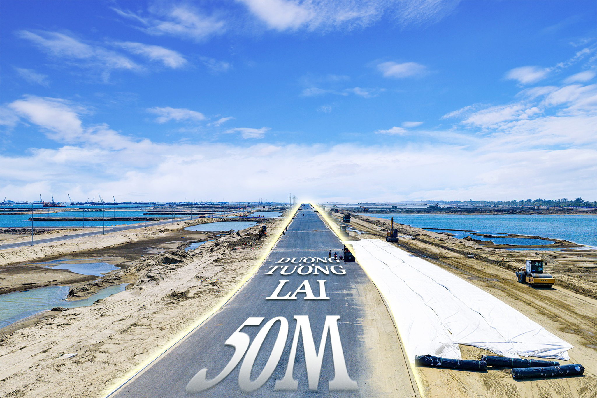 Đại đô thị 10 tỷ USD của tỷ phú Phạm Nhật Vượng dần lộ diện: Hàng nghìn xe chạy cả ngày lẫn đêm, nhà hát 5.000 chỗ bắt đầu xây dựng - Ảnh 3