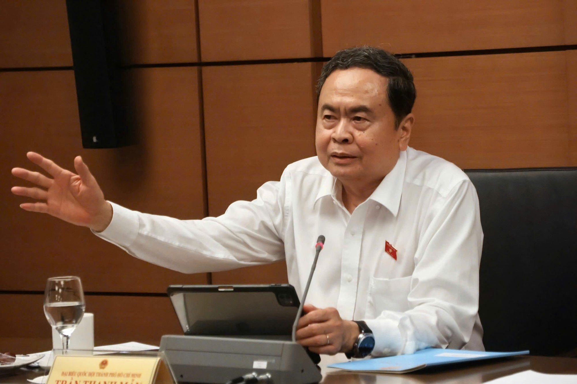 Chủ tịch Quốc hội: Sửa Luật Thủ đô cũng là tiền đề để TPHCM xây dựng Luật Đô thị đặc biệt - Ảnh 1