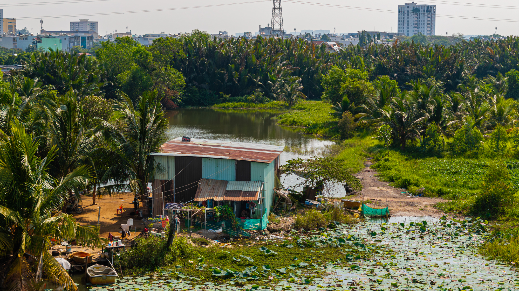 Toàn cảnh khu đất 187 ha toàn dừa nước, cỏ dại đang được Sun Group rót 6 tỷ USD để biến thành siêu đô thị ở TP.HCM - Ảnh 3