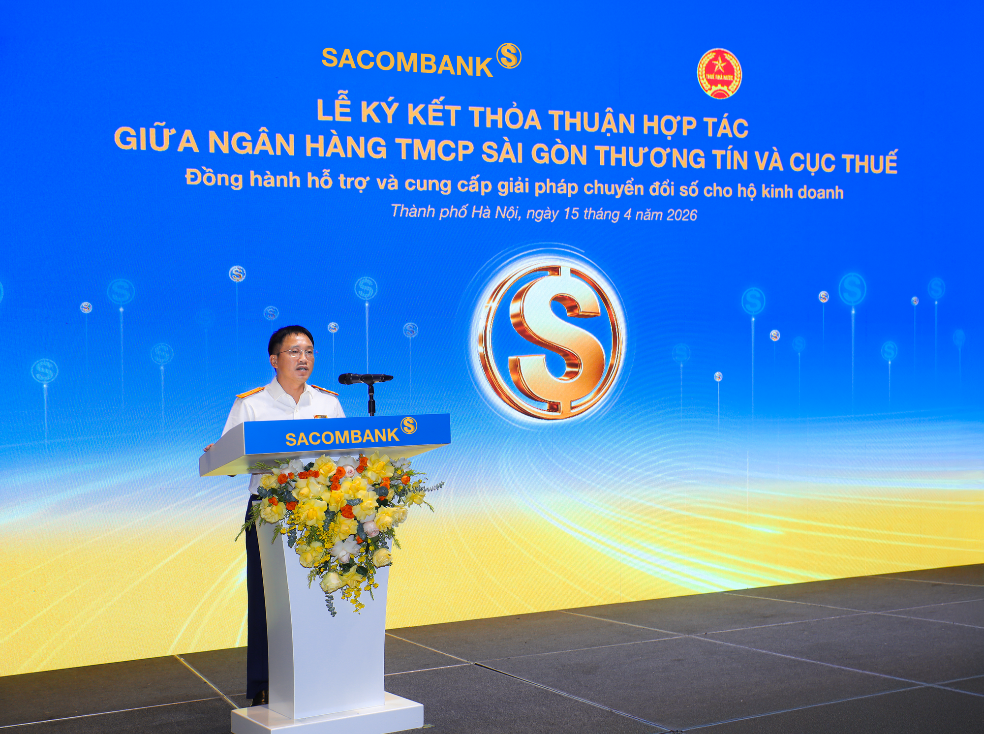 SACOMBANK hợp tác với Cục Thuế triển khai giải pháp hỗ trợ hàng triệu hộ kinh doanh trên toàn quốc - Ảnh 2