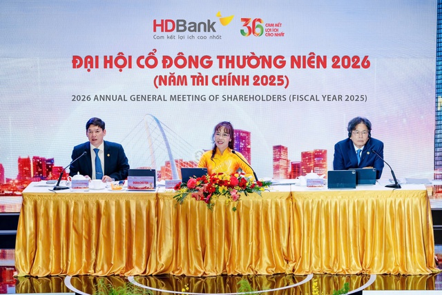 ĐHCĐ HDBank: Bước vào chu kỳ tăng trưởng mới, kế hoạch lợi nhuận năm 2026 tăng trên 40% - Ảnh 6