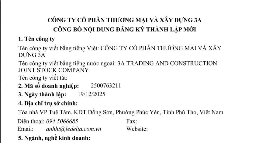 Một doanh nghiệp mới thành lập làm dự án hơn 5.700 tỷ đồng tại Phú Thọ - Ảnh 3