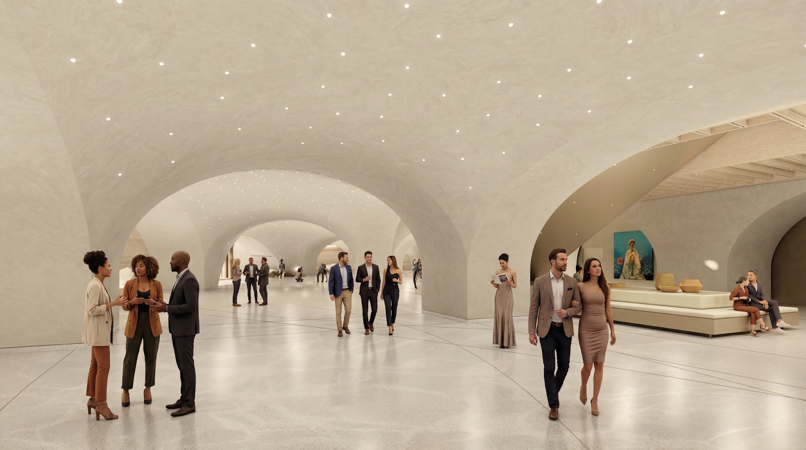 Việt Nam sắp sở hữu công trình chưa từng có trong lịch sử: Lớn hơn nơi trao giải Oscar, do các tên tuổi hàng đầu thế giới thiết kế - Ảnh 3